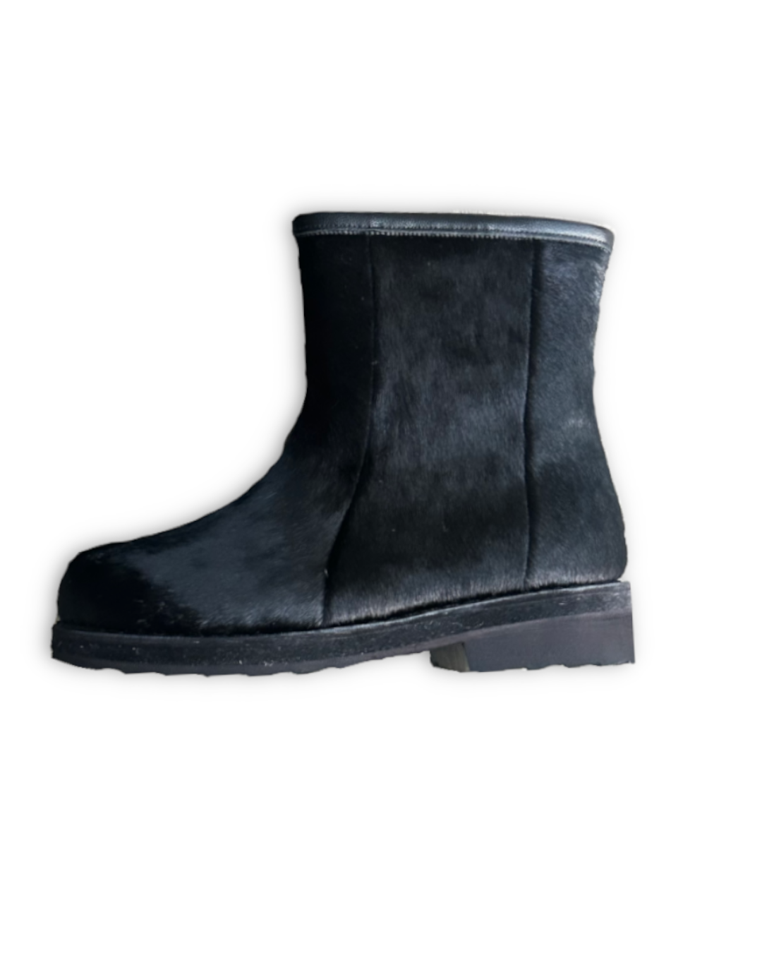 PONY HAIR TREKK BOOTS