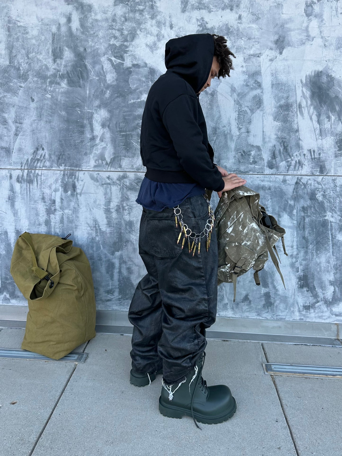 BAGGY WAX DENIM