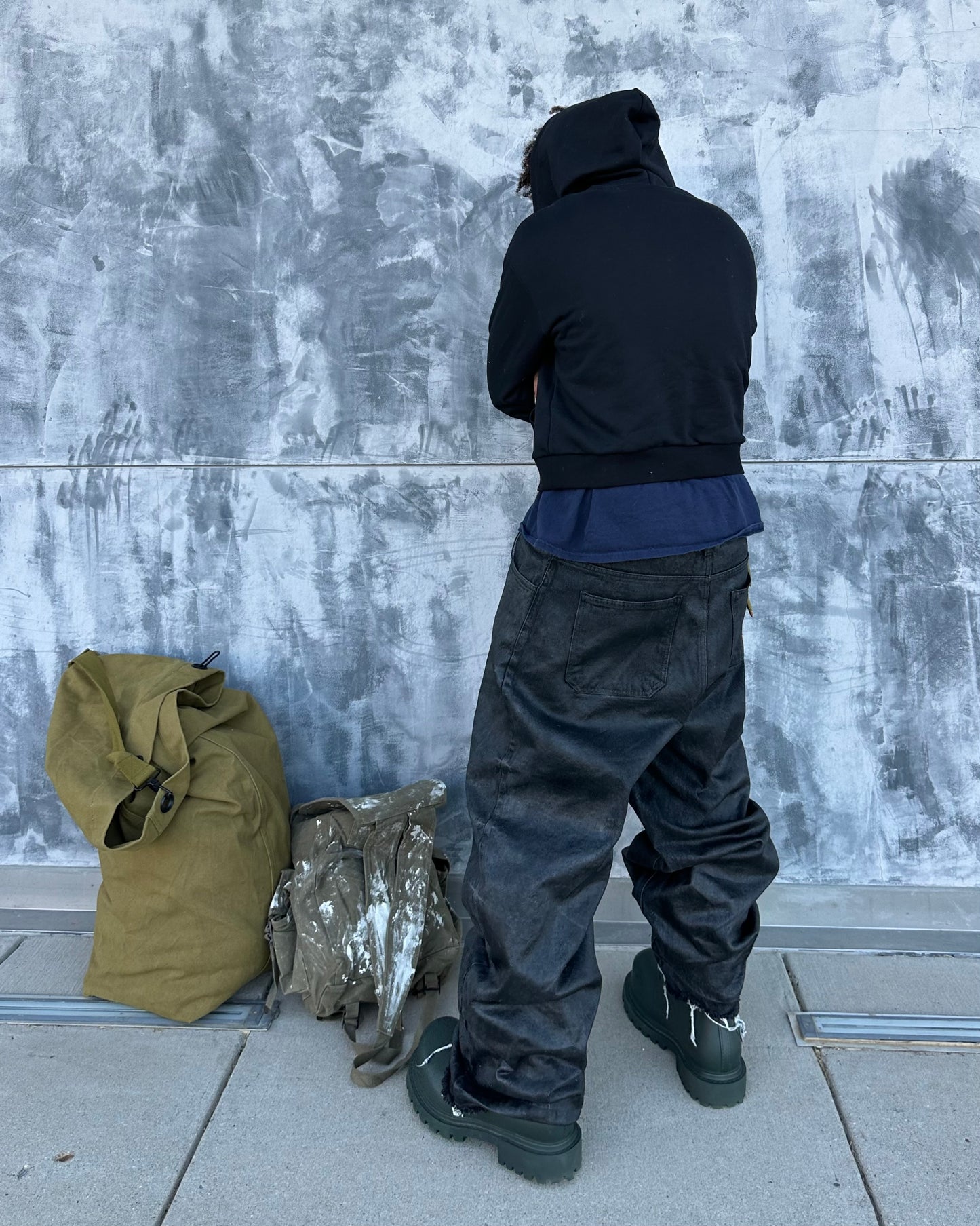 BAGGY WAX DENIM