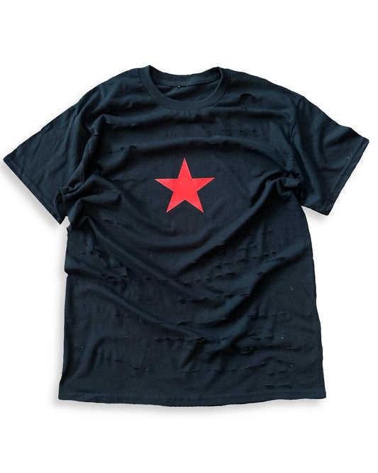 Black Star Tee - Crimson Flow Studios