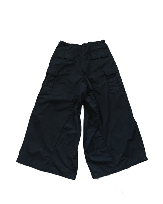 Black CRöTCH Cargos