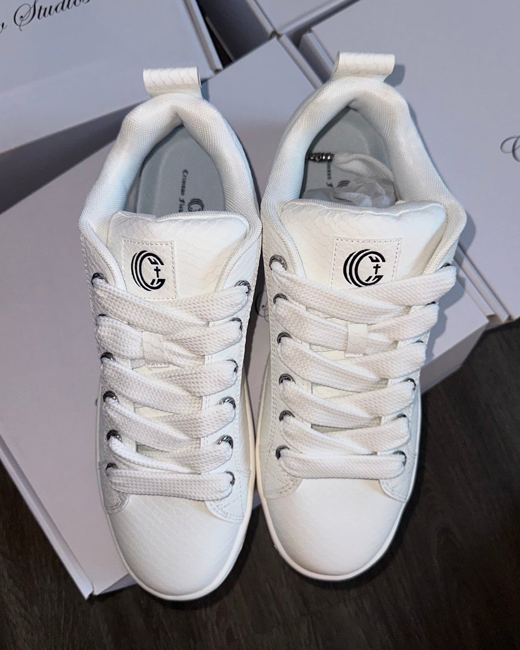 SNAKESKIN SK8 SNEAKER