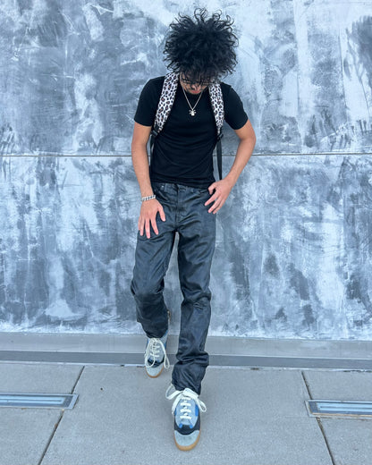 BOOTCUT WAX JEAN