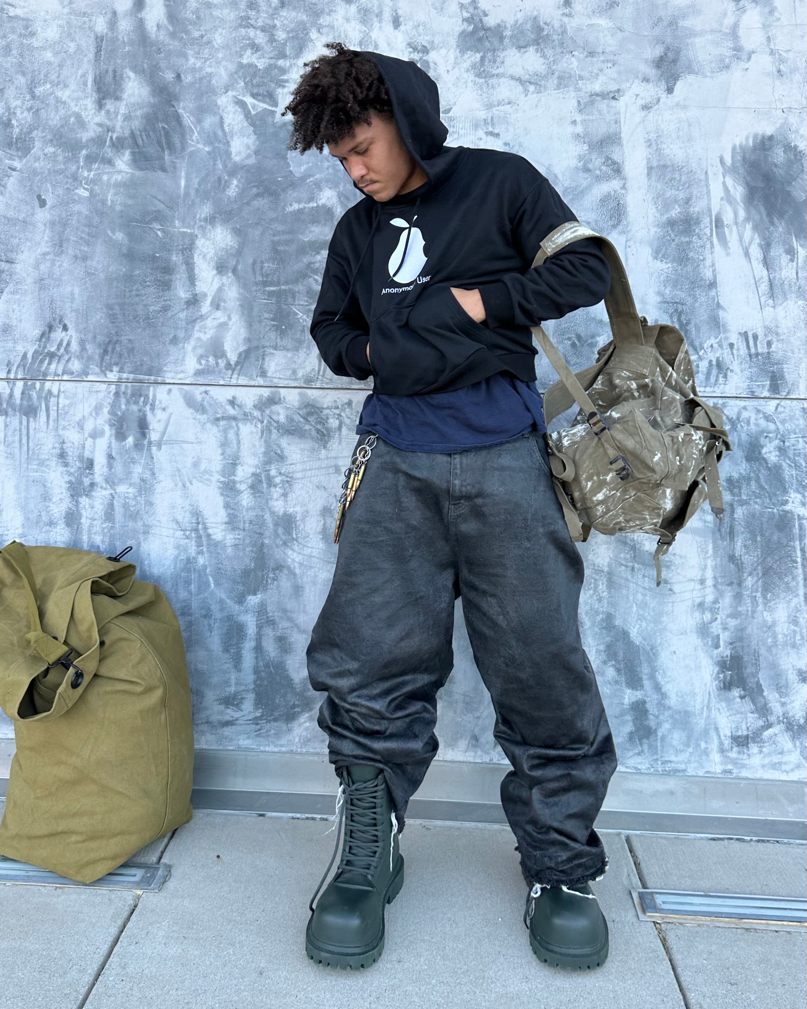 BAGGY WAX DENIM