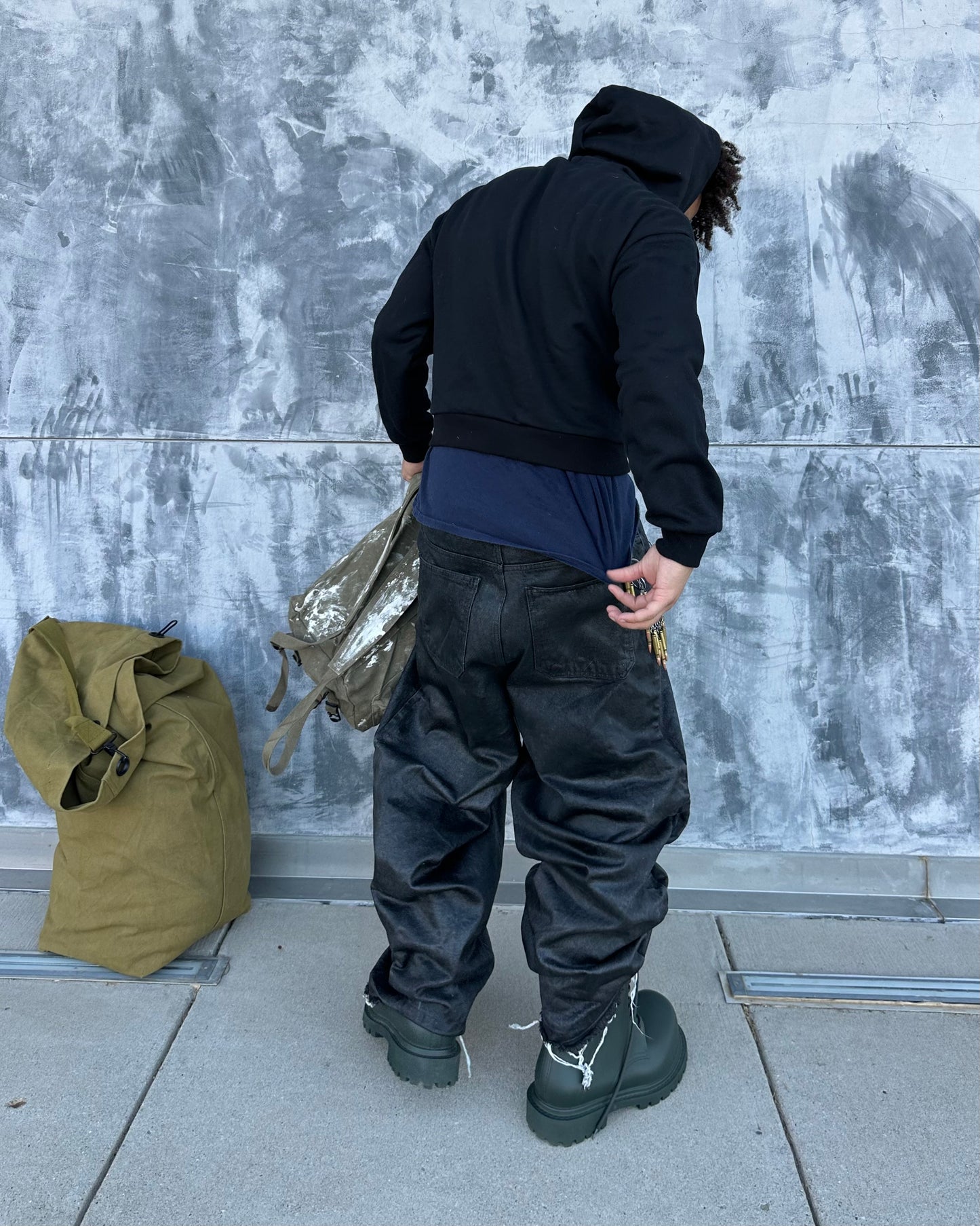 BAGGY WAX DENIM