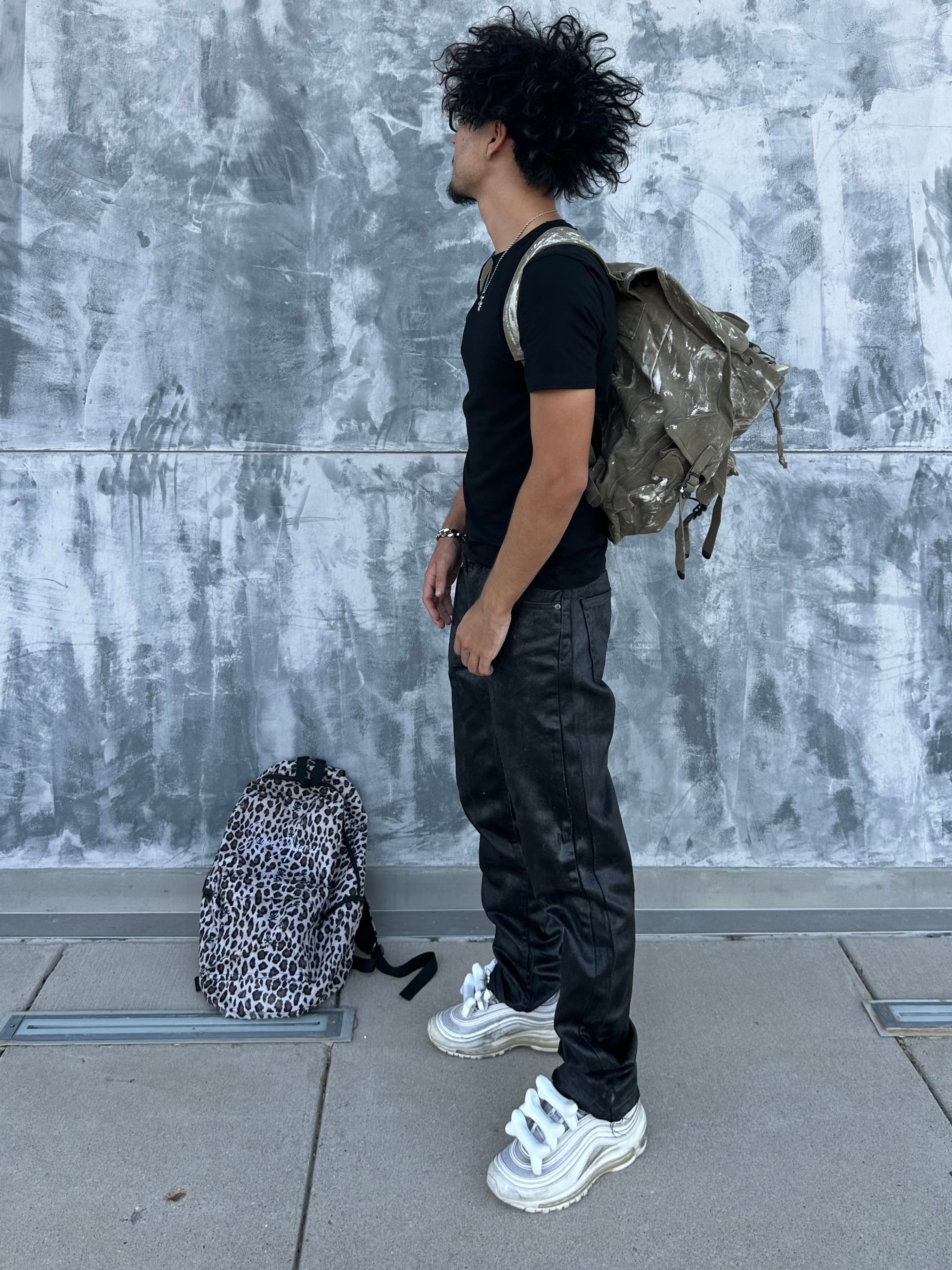 Black Wax Jean