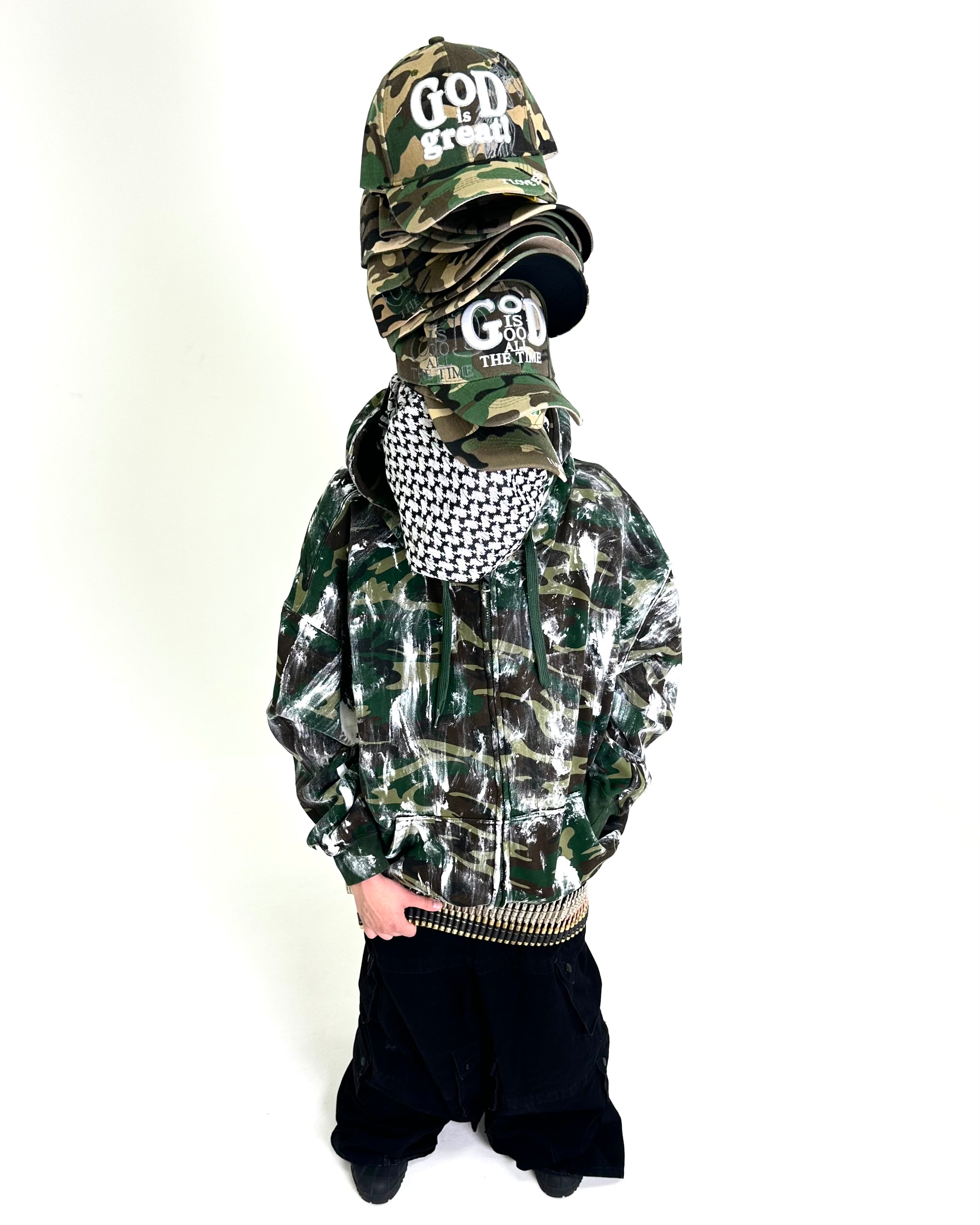 Camo Brushed Hoodie