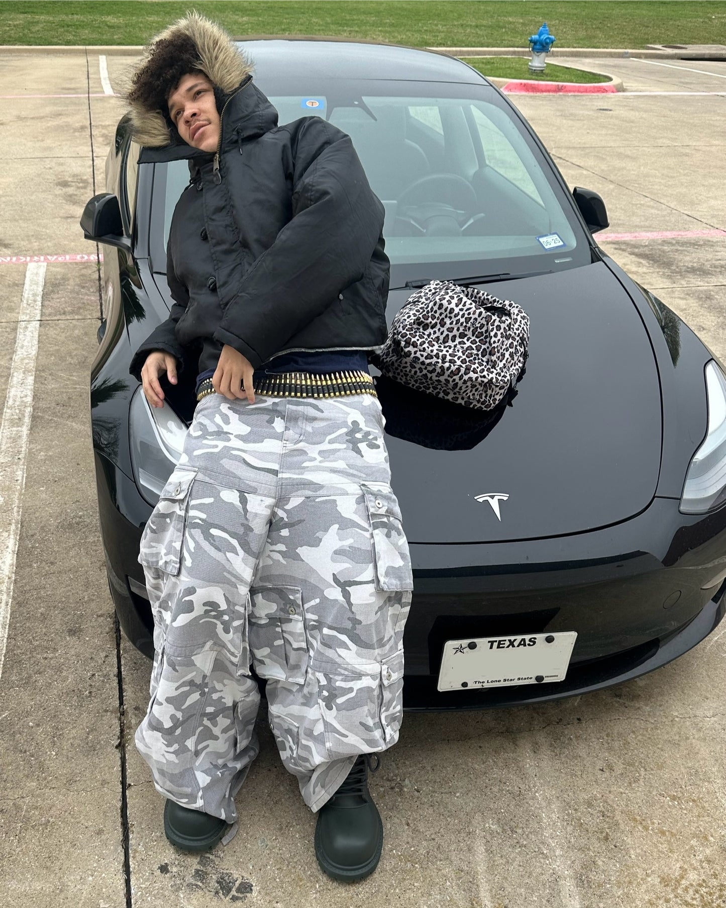 ARCTIC CAMO DENIM