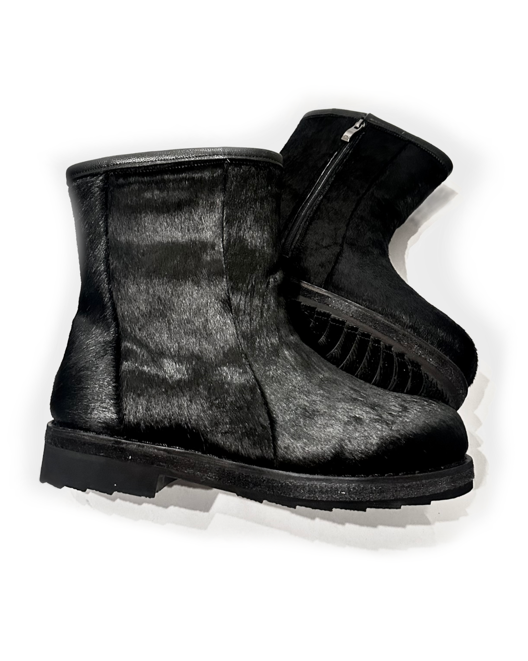 PONY HAIR TREKK BOOTS