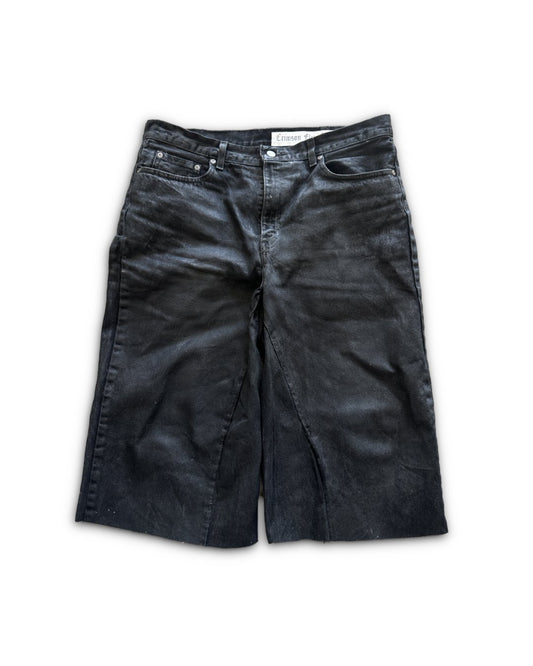 WAXED Baggy 3/4 Denim Shorts