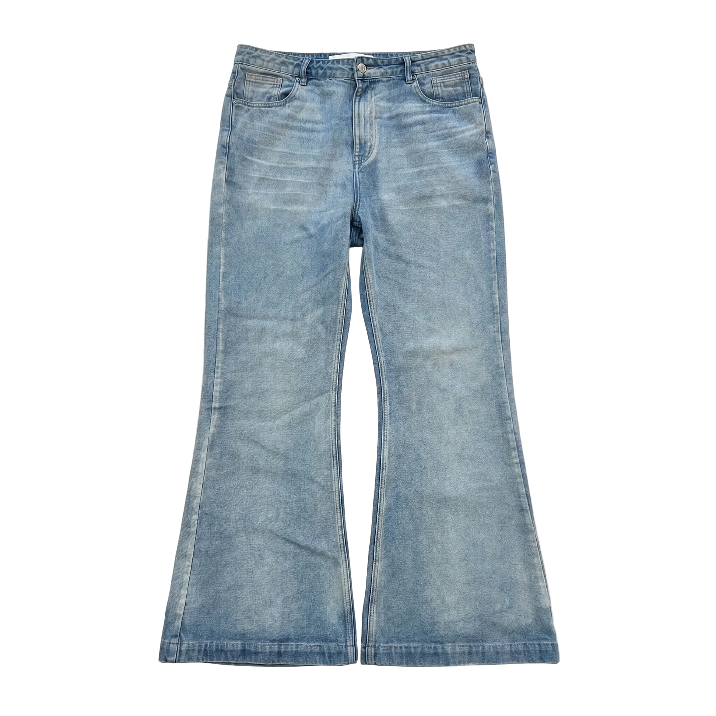 WASHED FLARE JEAN