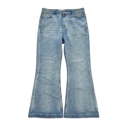 WASHED FLARE JEAN