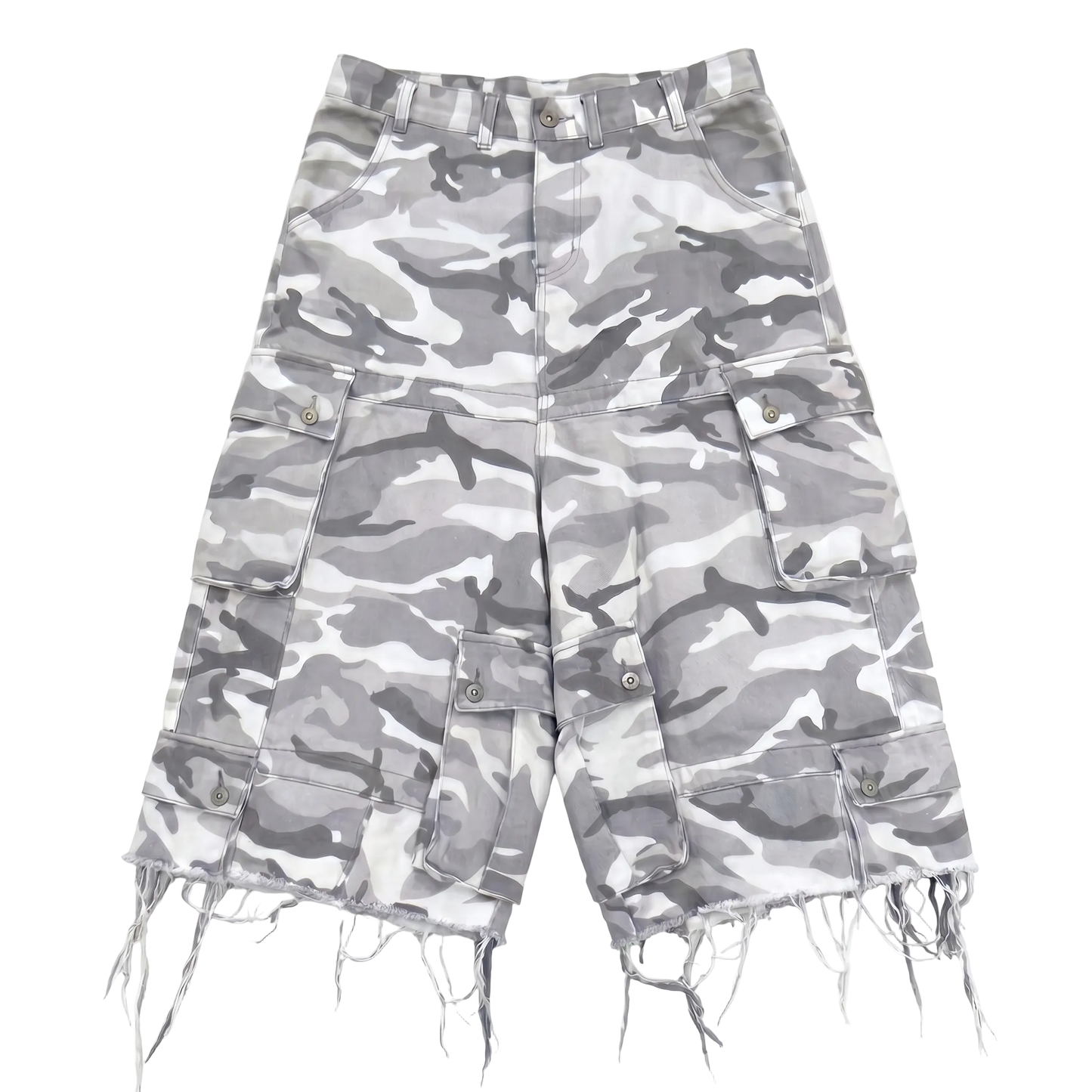 ARCTIC CAMO 3/4 DENIM SHORT