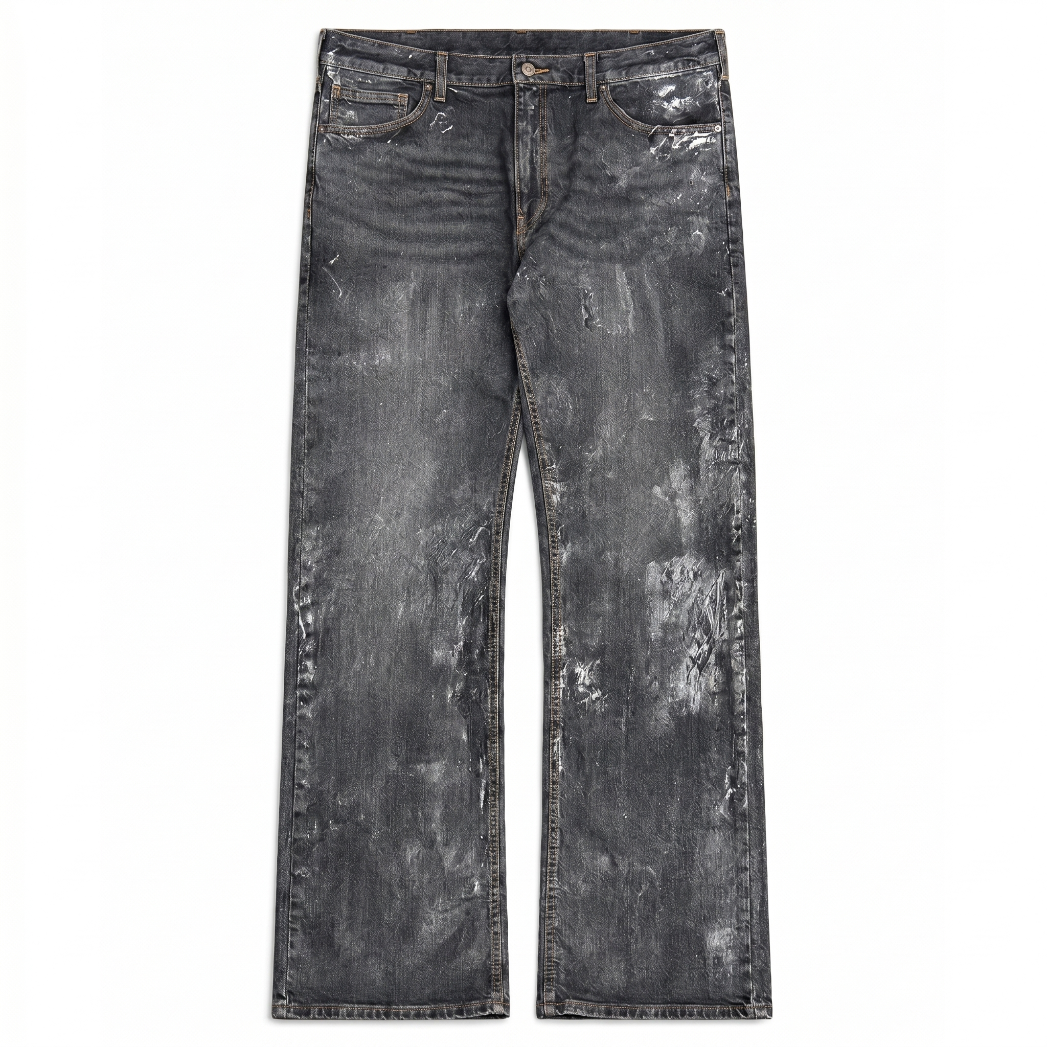 MUDWASHED BOOTCUT WAX JEAN