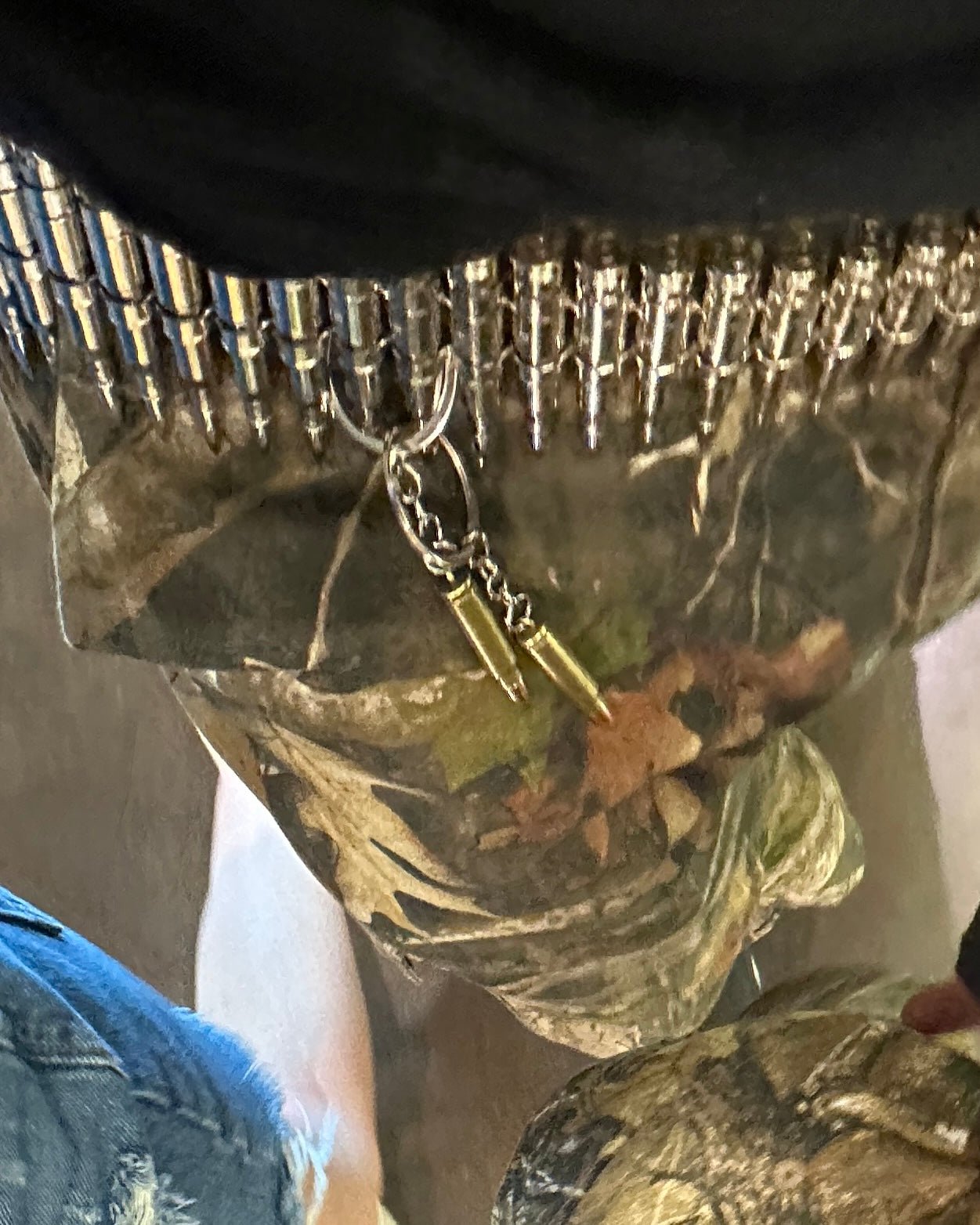 Double Bullet Keychain - Crimson Flow Studios