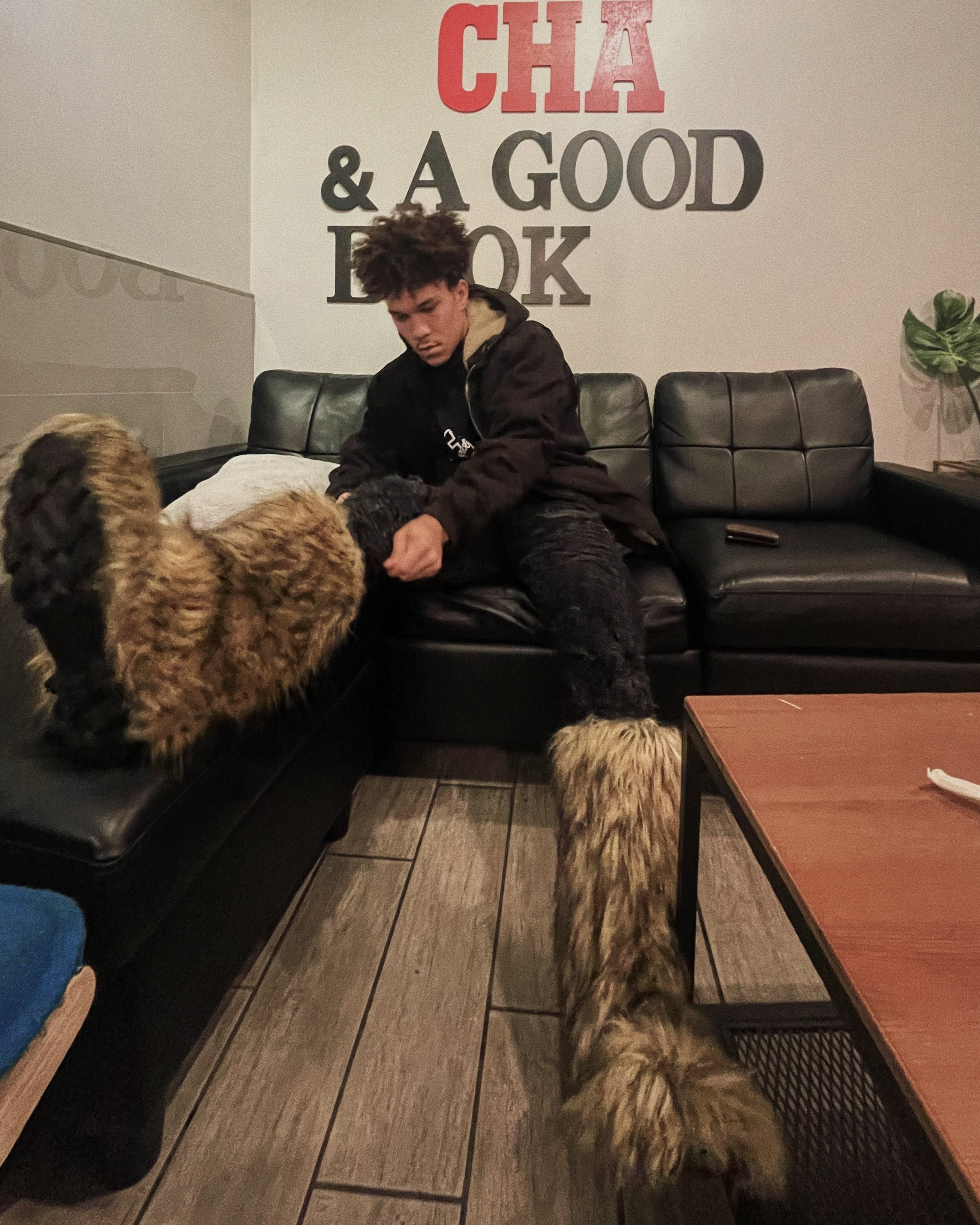Lion Fur Blizzard Boots - Crimson Flow Studios