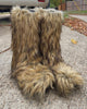 Lion Fur Blizzard Boots - Crimson Flow Studios