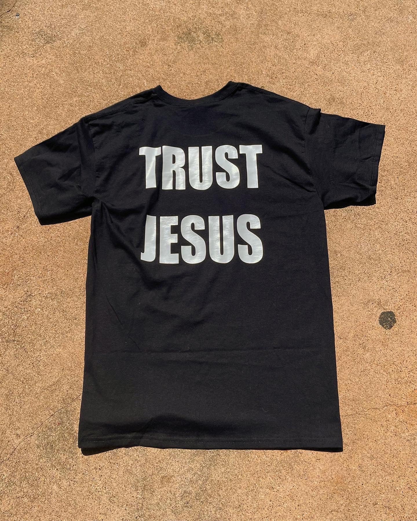 Trust Jesus Tee - Crimson Flow Studios